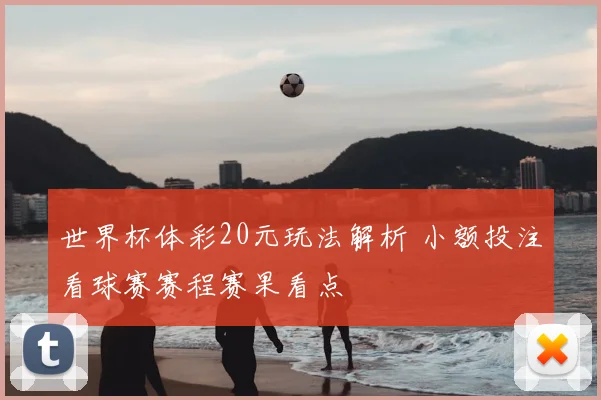 世界杯体彩20元玩法解析 小额投注看球赛赛程赛果看点