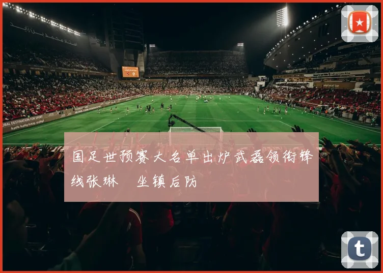 国足世预赛大名单出炉武磊领衔锋线张琳芃坐镇后防